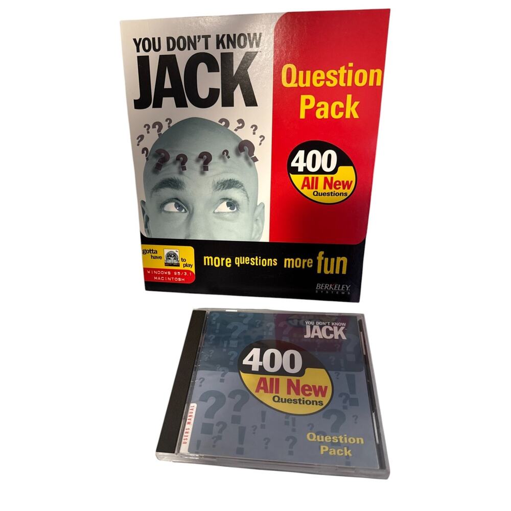 You Dont Know Jack Lot of 3